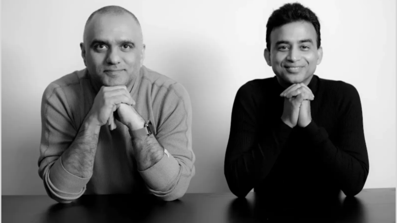 Dheeraj Pandey and Manoj Agarwal, DevRev founders